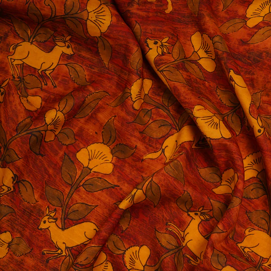 Pen Kalamkari Fabrics